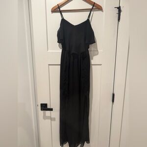American Eagle Outfitters Black Maxi Dress